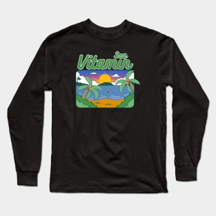 Vitamin Sea Long Sleeve T-Shirt